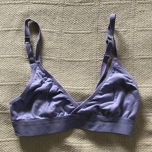 richer-poorer classic bralette in electric violet